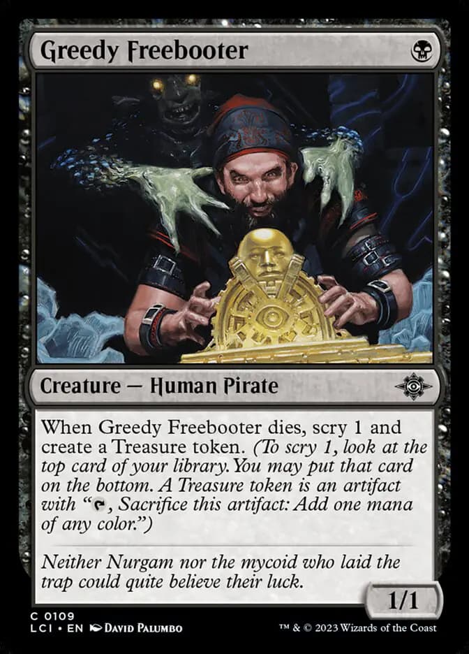 Card image of Greedy Freebooter