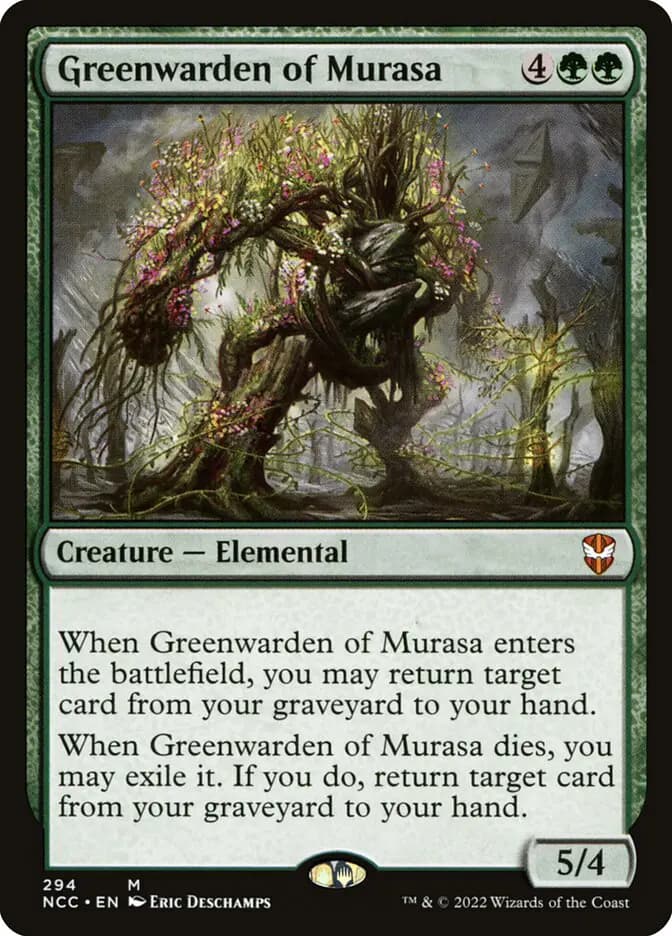 Card image of Greenwarden of Murasa