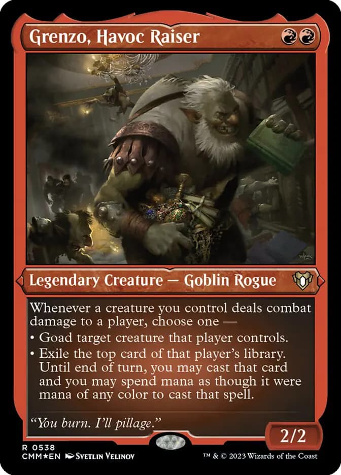 Card image of Grenzo, Havoc Raiser