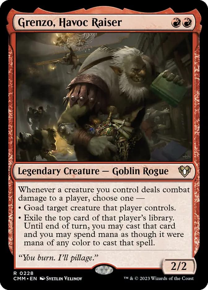 Card image of Grenzo, Havoc Raiser