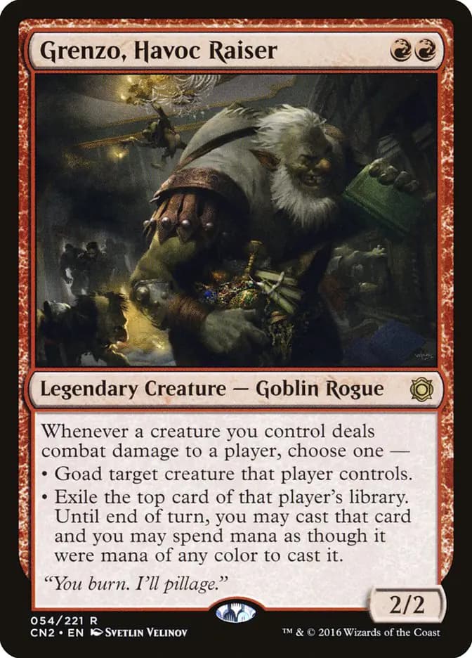 Card image of Grenzo, Havoc Raiser