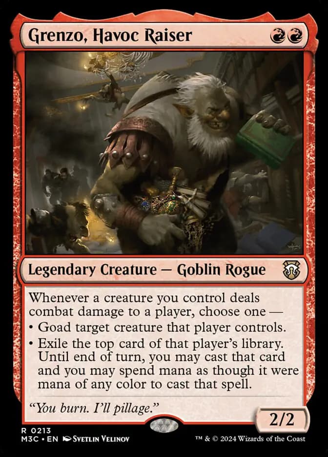 Card image of Grenzo, Havoc Raiser