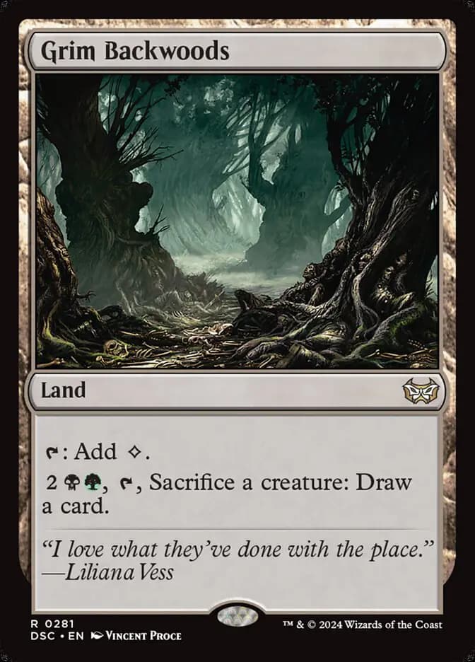 Card image of Grim Backwoods