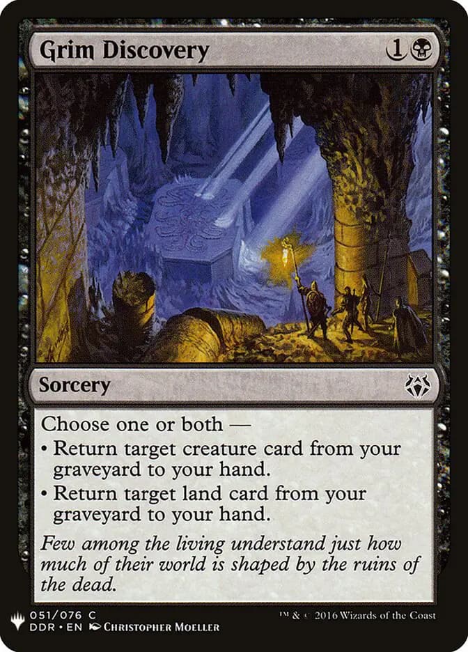Card image of Grim Discovery