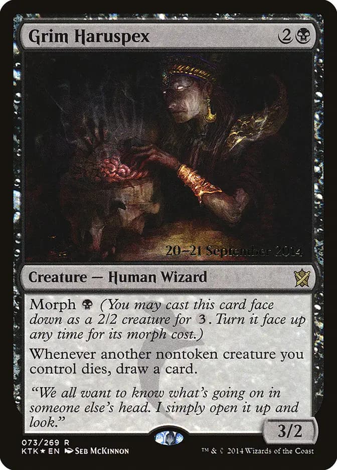 Card image of Grim Haruspex