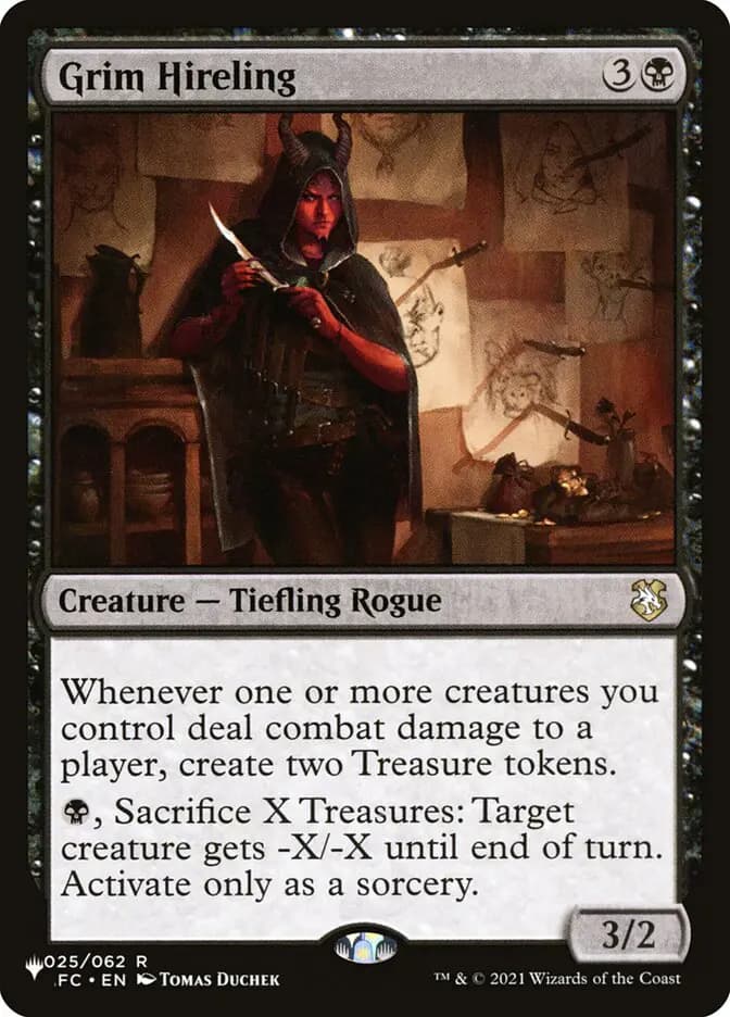 Card image of Grim Hireling
