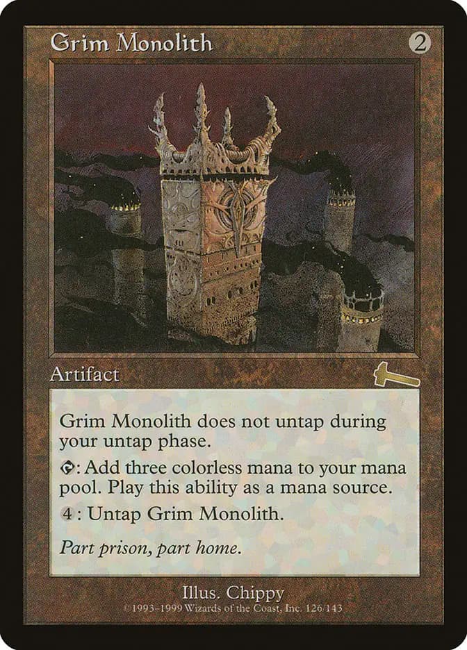 Card image of Grim Monolith