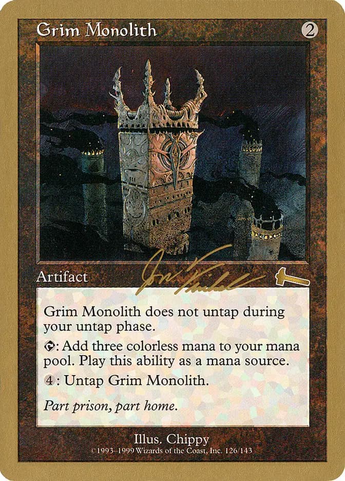 Card image of Grim Monolith