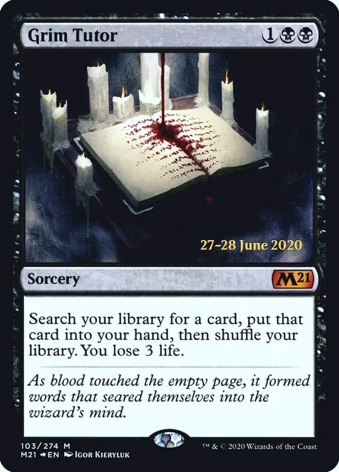 Card image of Grim Tutor