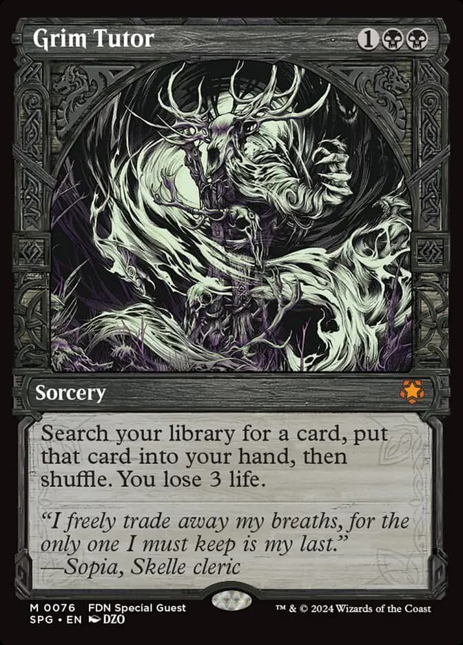 Card image of Grim Tutor