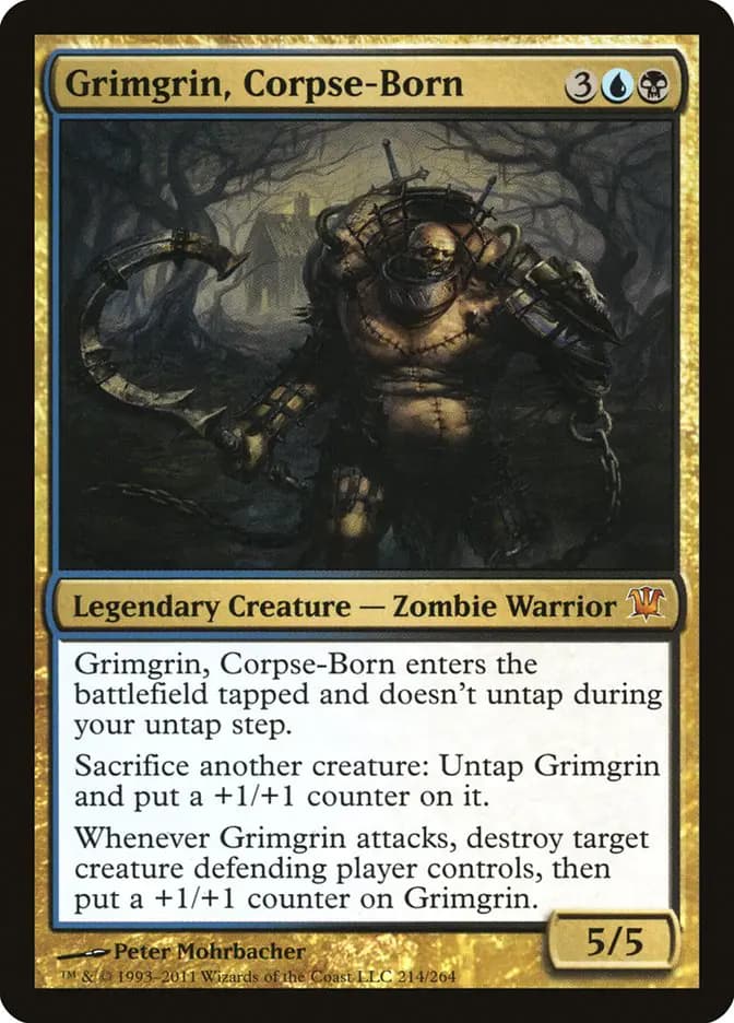 Card image of Grimgrin, Corpse-Born