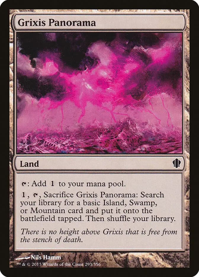 Card image of Grixis Panorama