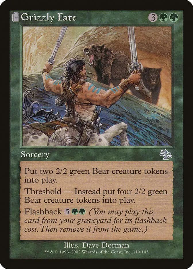 Card image of Grizzly Fate