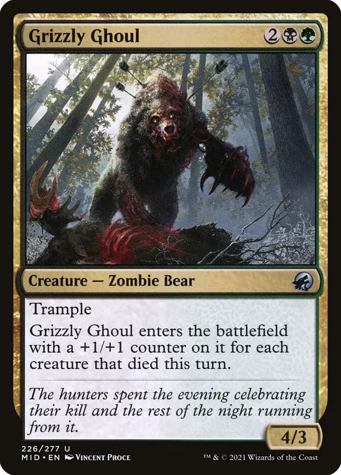 Card image of Grizzly Ghoul