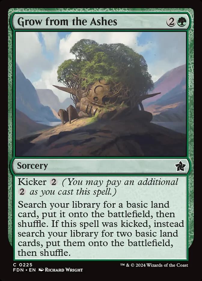 Card image of Grow from the Ashes