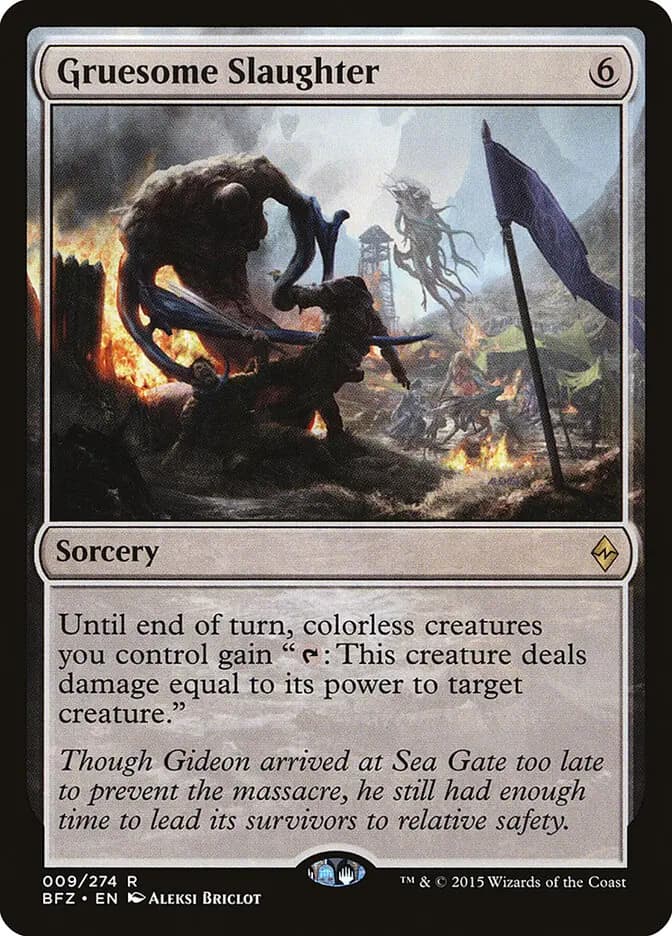 Card image of Gruesome Slaughter
