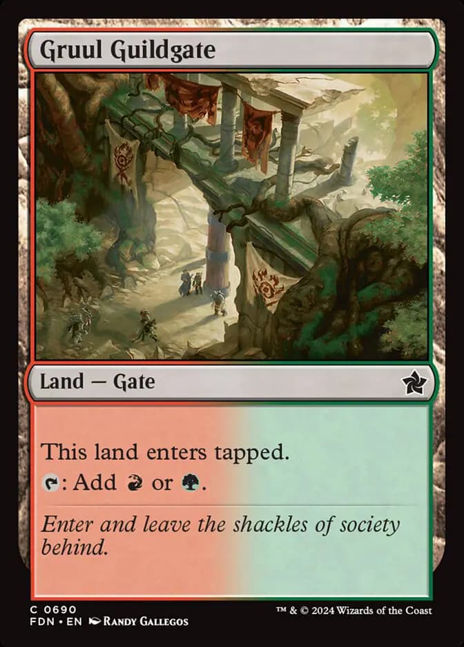 Card image of Gruul Guildgate