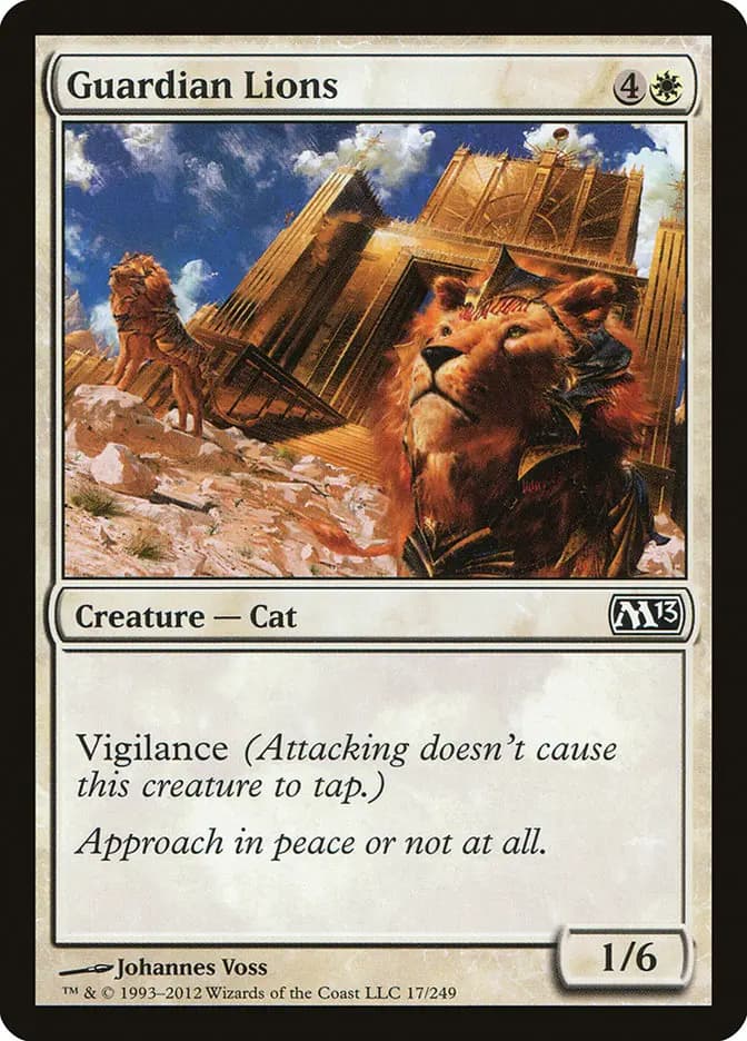 Card image of Guardian Lions