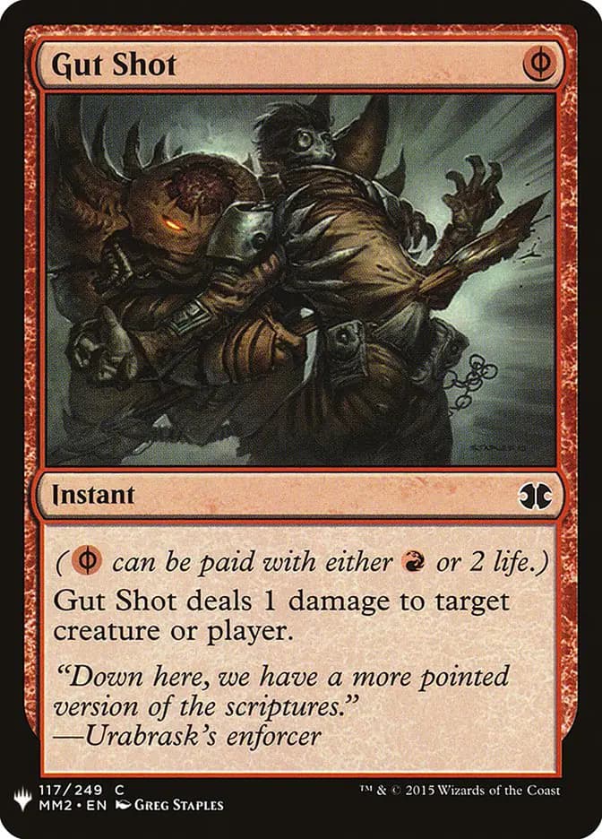 Card image of Gut Shot