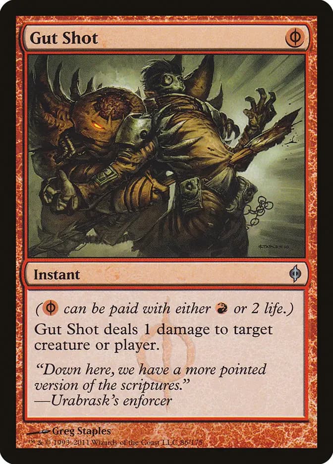 Card image of Gut Shot