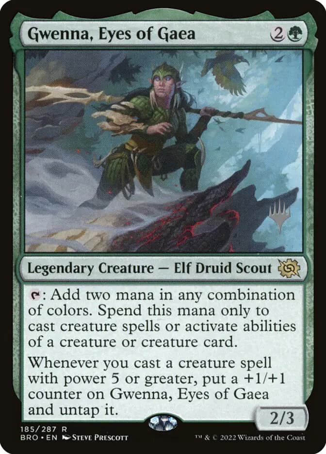 Card image of Gwenna, Eyes of Gaea