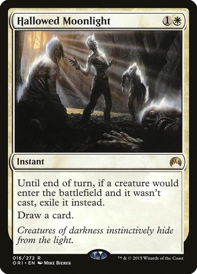 Card image of Hallowed Moonlight