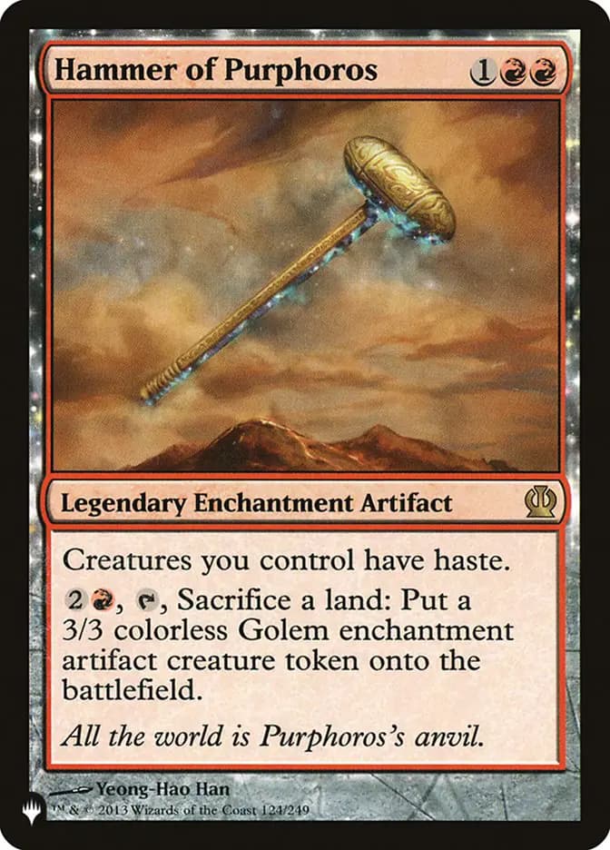 Card image of Hammer of Purphoros