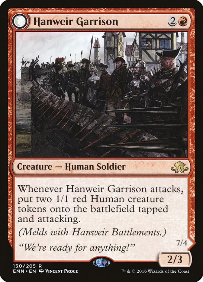 Card image of Hanweir Garrison