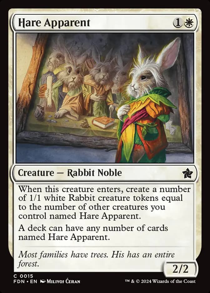 Card image of Hare Apparent
