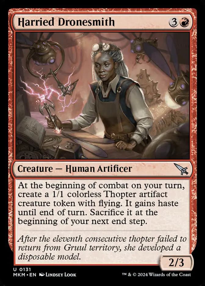 Card image of Harried Dronesmith