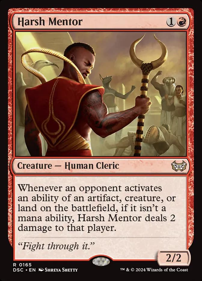 Card image of Harsh Mentor