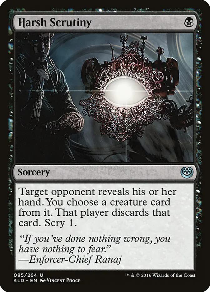 Card image of Harsh Scrutiny