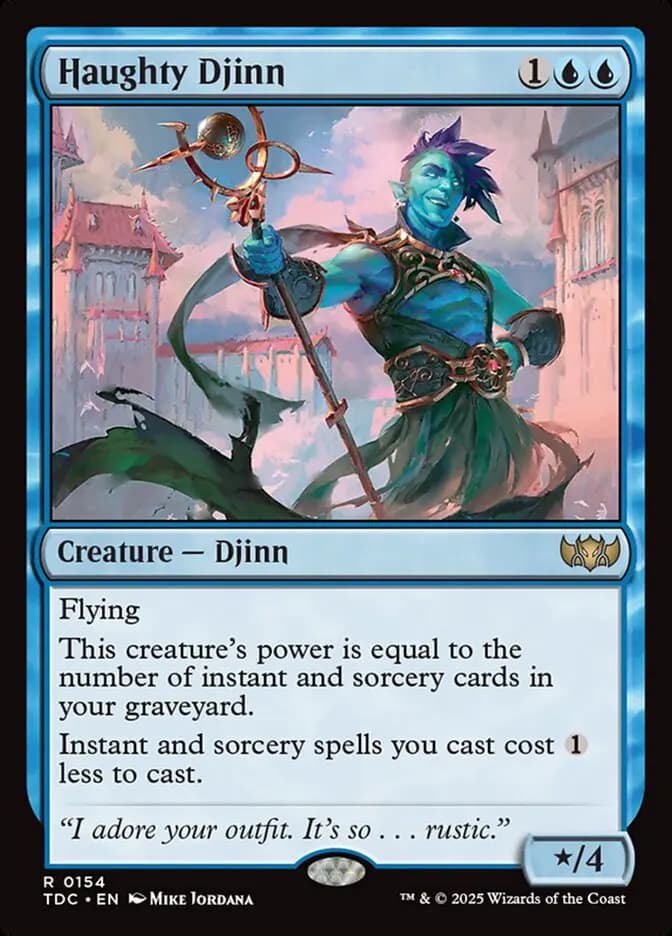 Card image of Haughty Djinn