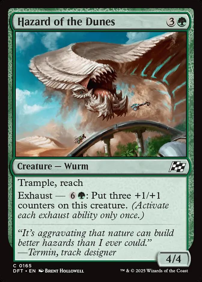Card image of Hazard of the Dunes