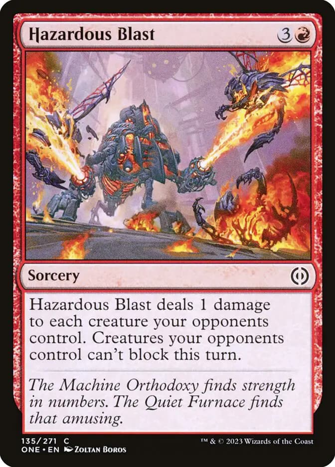Card image of Hazardous Blast