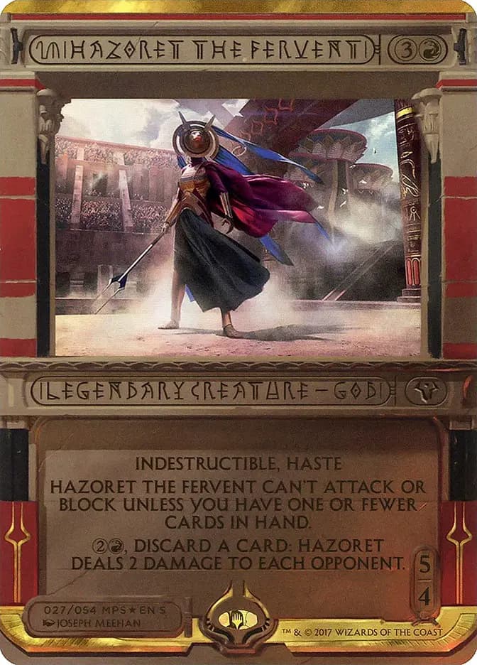 Card image of Hazoret the Fervent