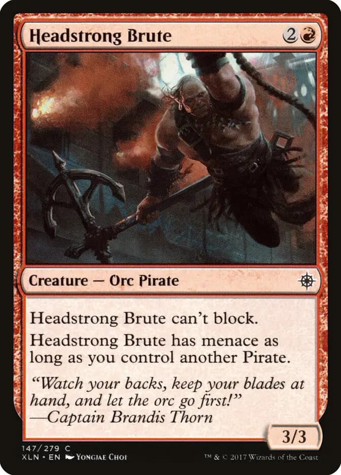 Card image of Headstrong Brute