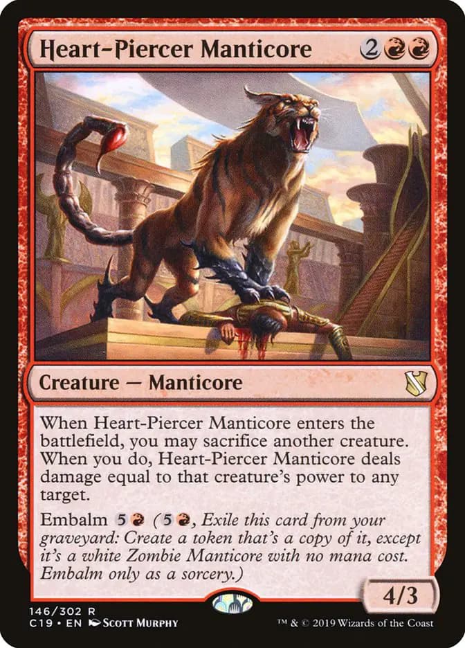 Card image of Heart-Piercer Manticore