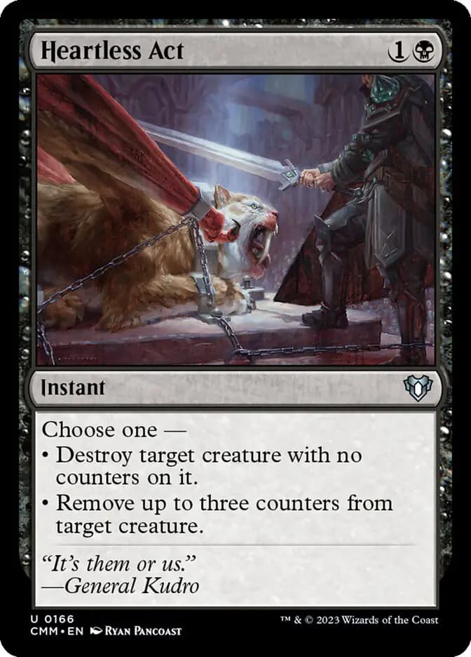 Card image of Heartless Act