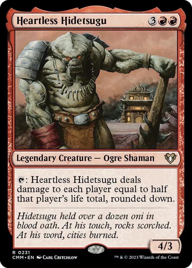Card image of Heartless Hidetsugu