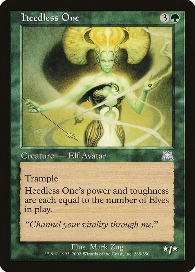 Card image of Heedless One