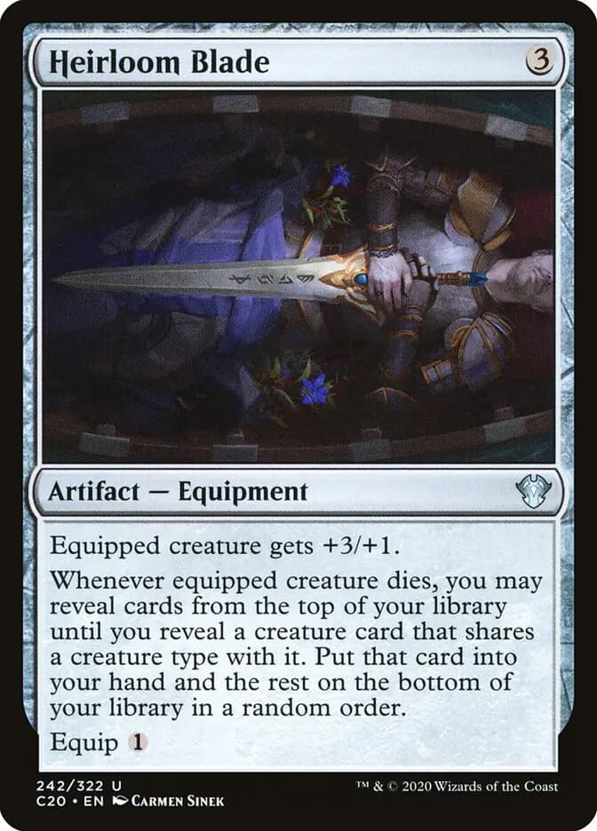 Card image of Heirloom Blade