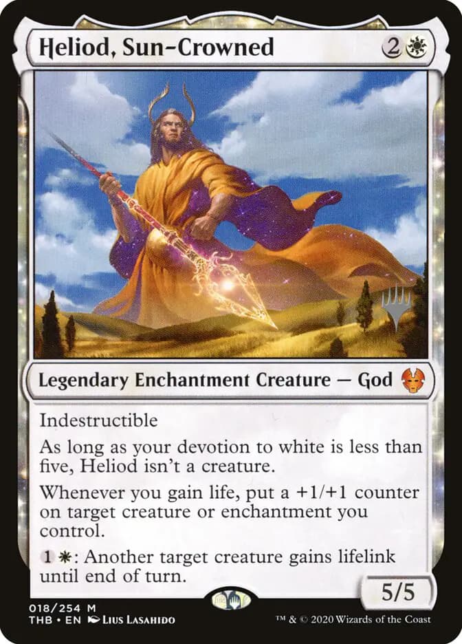Card image of Heliod, Sun-Crowned