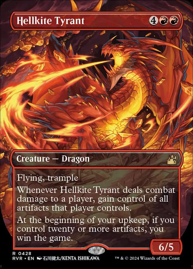 Card image of Hellkite Tyrant