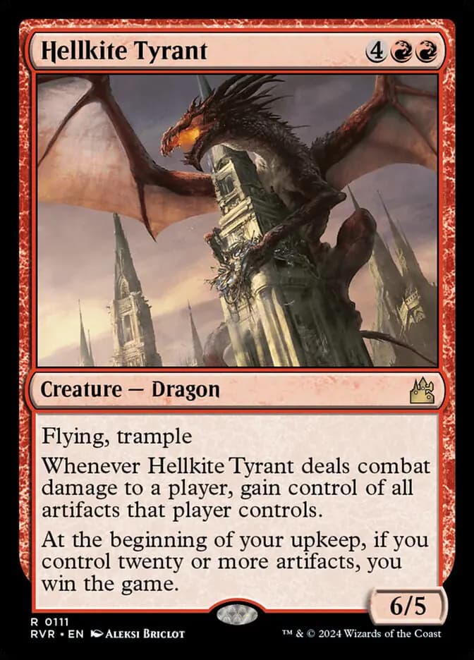 Card image of Hellkite Tyrant