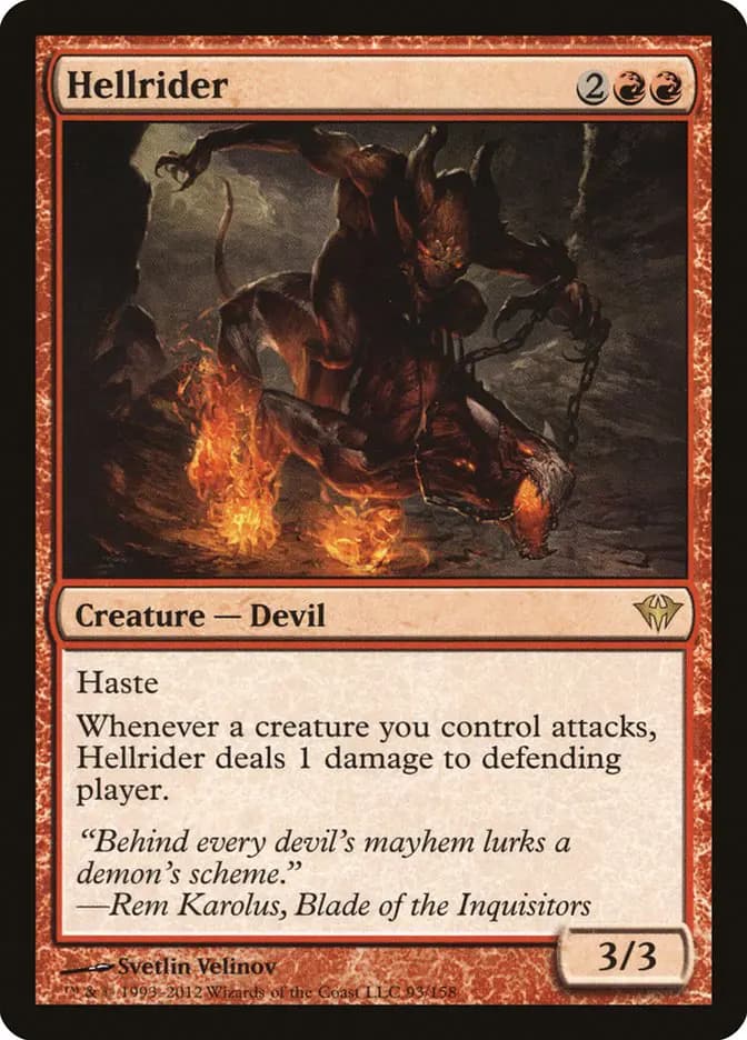 Card image of Hellrider