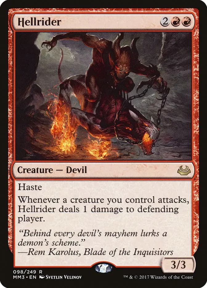 Card image of Hellrider