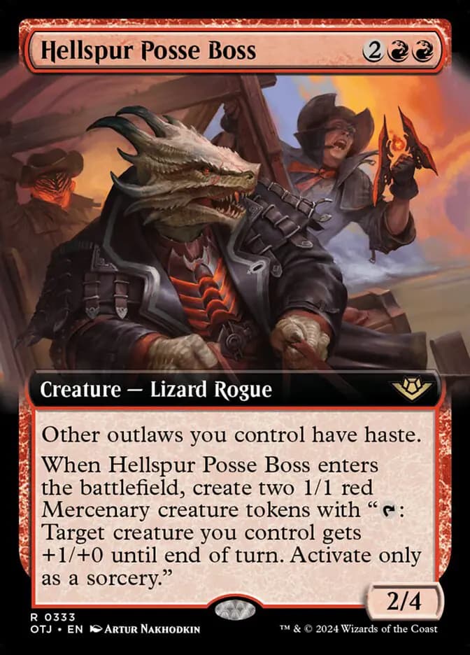 Card image of Hellspur Posse Boss