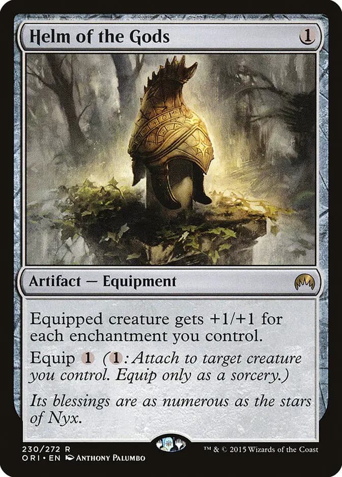 Card image of Helm of the Gods