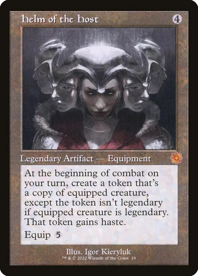 Card image of Helm of the Host